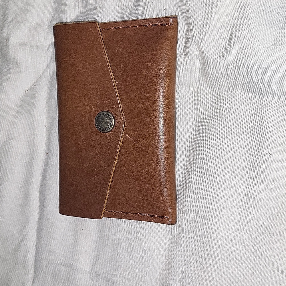 Portland Leather Mini Envelope Wallet